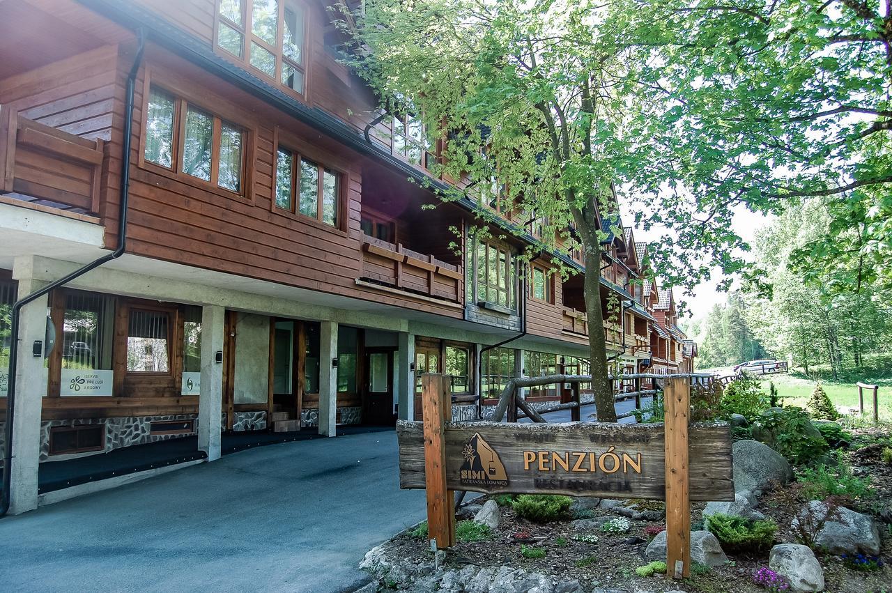 Penzion Teniscentrum Татранска Ломница Экстерьер фото